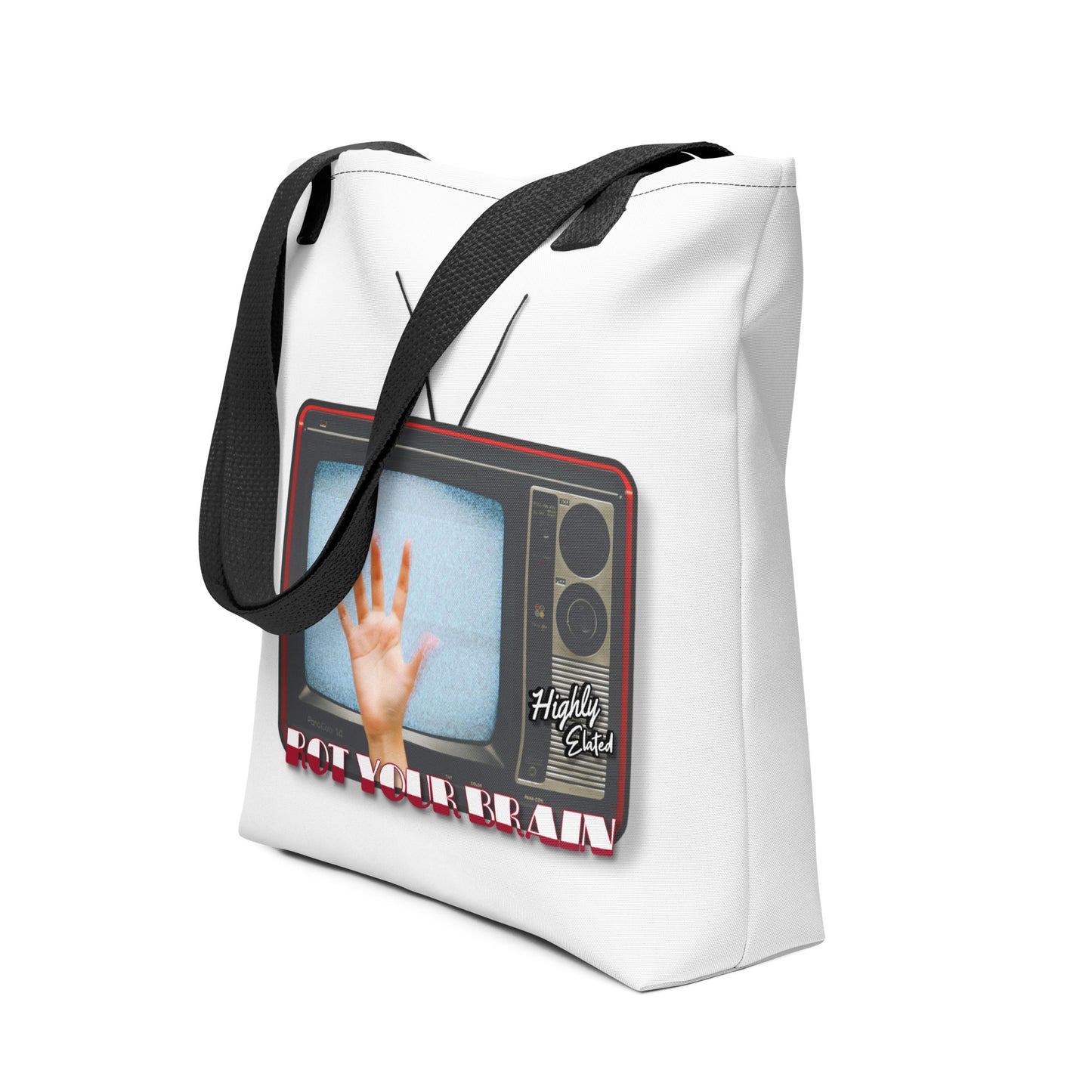 TV Brain Tote bag