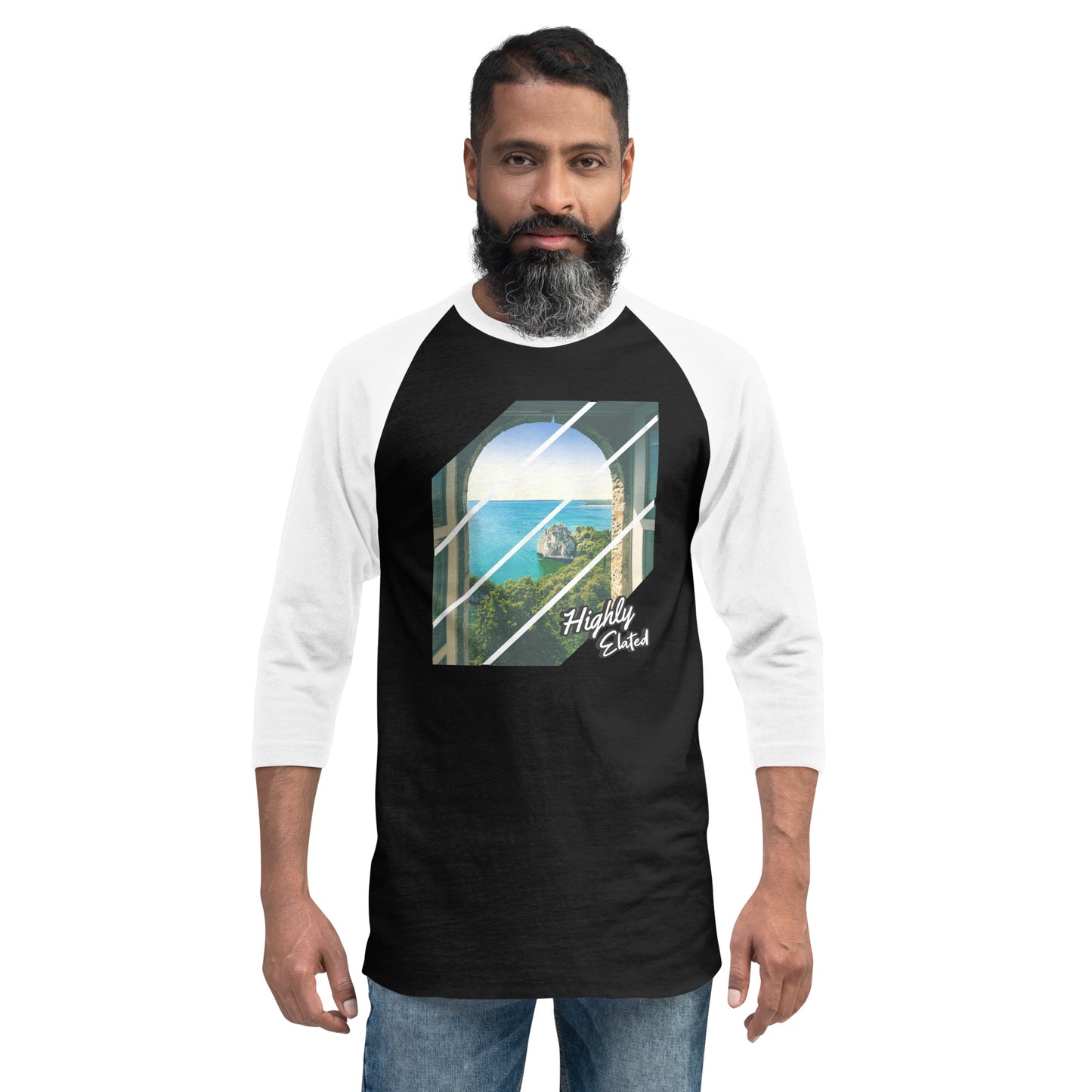 Ocean View Baseball Tee