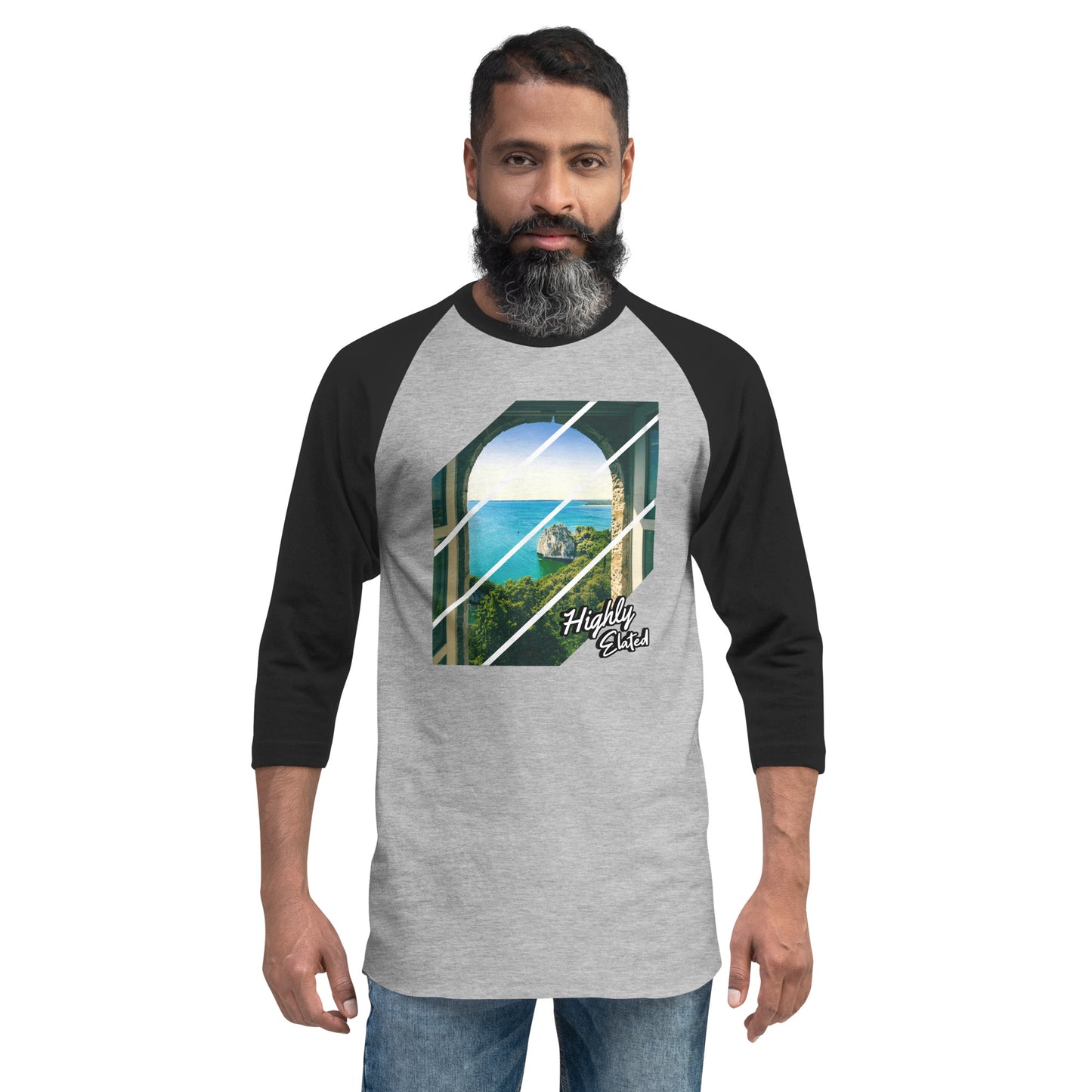 Ocean View Baseball Tee