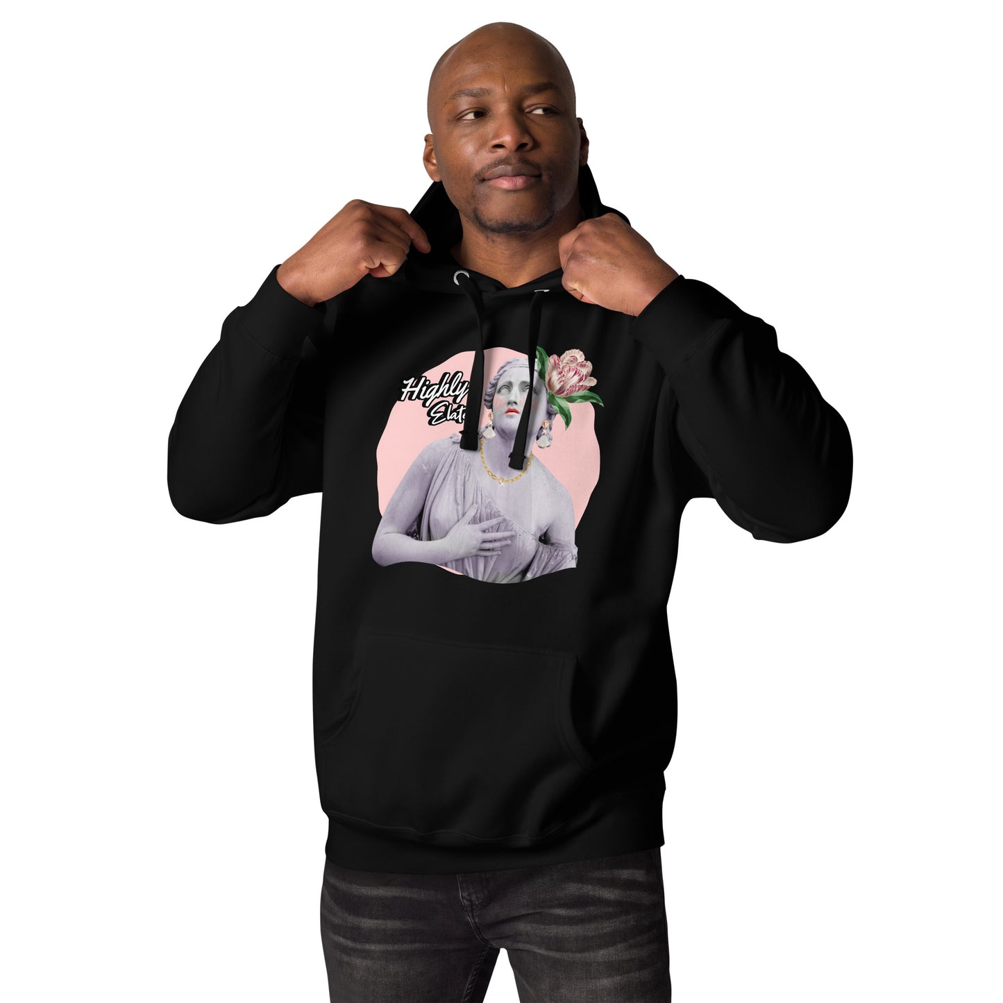 AFloral Statue Hoodie