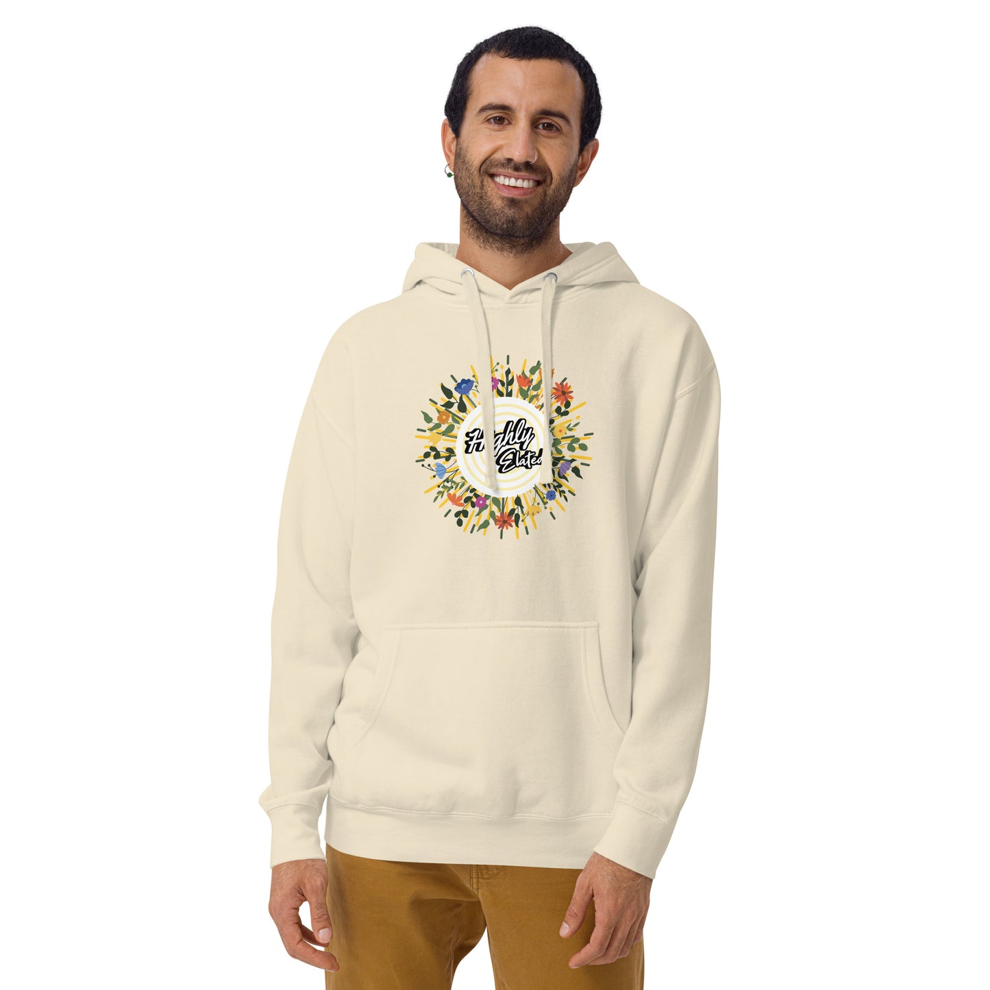 Floral Circle Hoodie