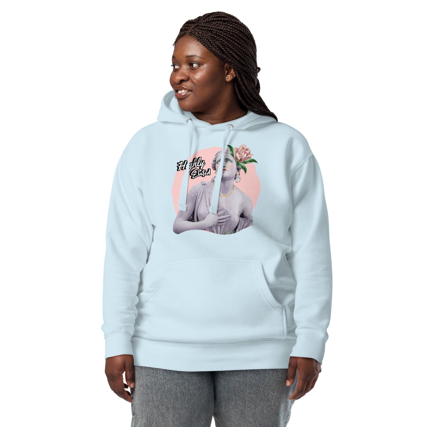 AFloral Statue Hoodie