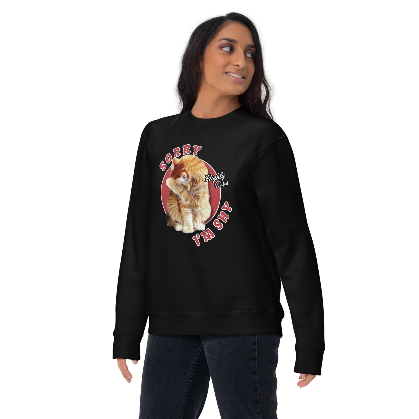 Shy Kittie Sweatshirt